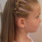Zsinór frizurák a gyermekek hajához