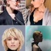Rövid frizurák 2023 női szőke képek