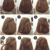 Fonás frizurák közepes hosszú haj egyszerű