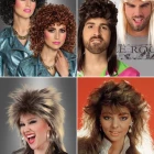 80-as évek frizurája a nők számára