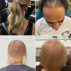 Frizurák könnyű haj a fej tetején nők