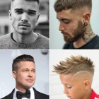 Rövid alsó frizurák a férfiak számára
