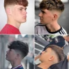Rövid frizura tizenéves férfi