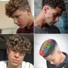 Göndör srácok frizurák