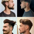 Közepes hosszúságú frizurák a férfiak számára