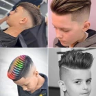 Modern fiú frizurák