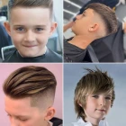 Gyönyörű hajvágás a srácok számára